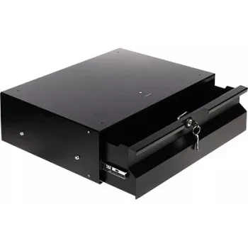 Stalflex RD19-3U-320B Gaveta para rack de servidor 19 polegadas 3U, 320 mm de profundidade útil, preto