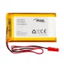 Bateria Li-Po Akyga AKY0654 LP654060 3,7 V 1950 mAh, PCM, JST 2,54 2 pinos, 150 mm