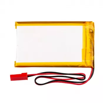 Bateria Li-Po Akyga AKY0654 LP654060 3,7 V 1950 mAh, PCM, JST 2,54 2 pinos, 150 mm