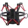 MOZOS SHM2-RED Suporte anti-vibração tipo aranha para microfone 48-54 mm Vermelho