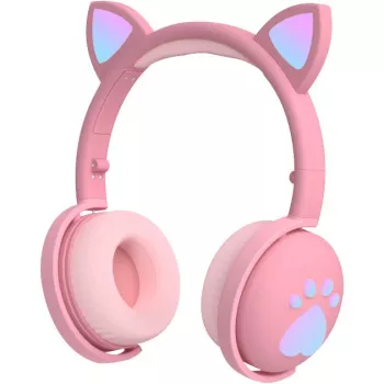MOZOS KID DOG Auscultadores infantis sem fios Rosa