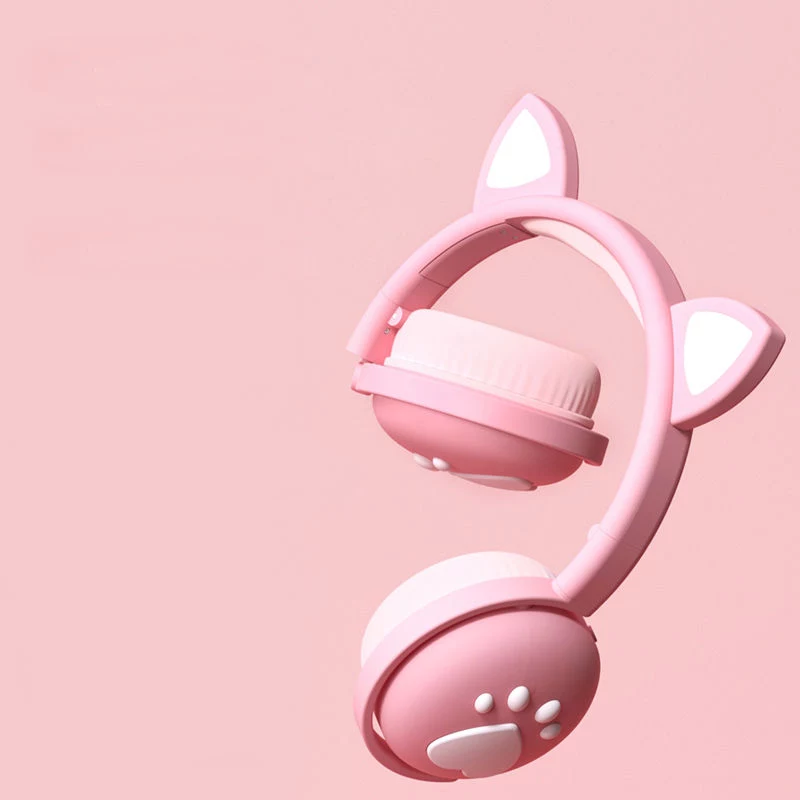 MOZOS KID DOG Auscultadores infantis sem fios Rosa