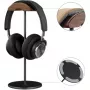 Suporte para auscultadores over-ear MOZOS HS Supreme - nogueira e metal