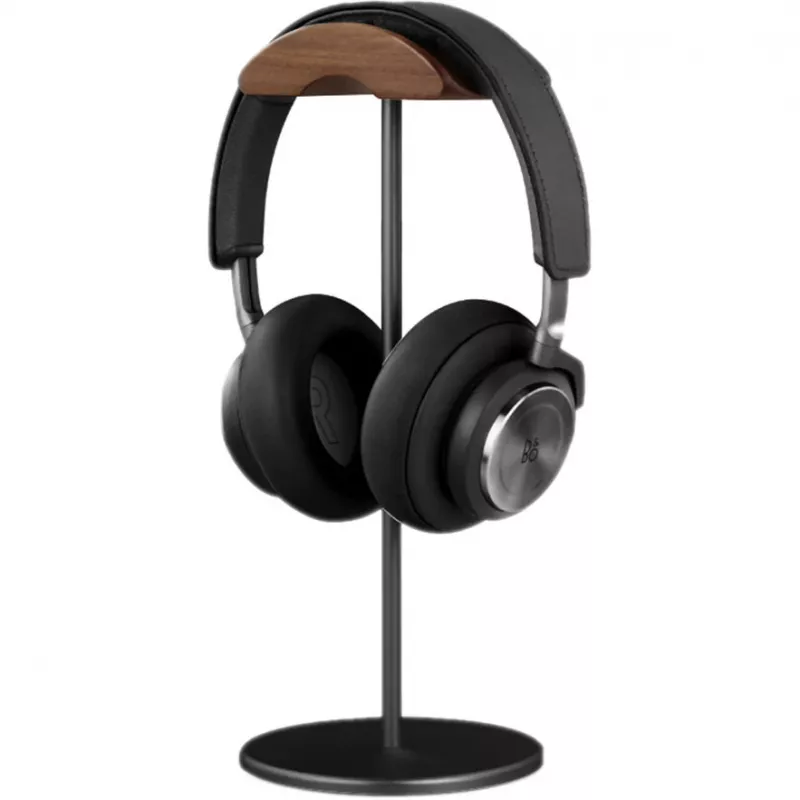 Suporte para auscultadores over-ear MOZOS HS Supreme - nogueira e metal