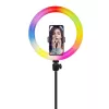 Anel de luz LED MOZOS MLM-RING-RGB 26cm