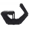 Escudo de isolamento acústico para microfone Mozos MSHIELD-CABIN-ECO, 5 painéis, preto