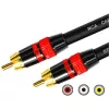 Cabo de subwoofer RCA para RCA MOZOS Premium 3m