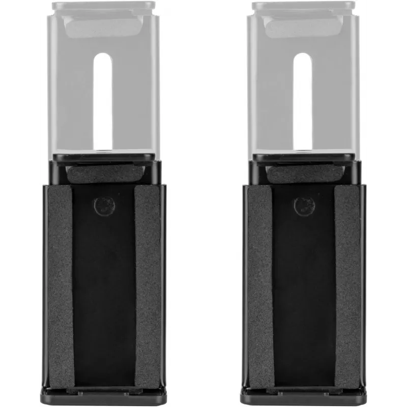 Suporte de parede para soundbar MOZOS SWM2 – preto, aço, capacidade de carga 15 kg