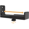 Suporte de parede para soundbar MOZOS SWM2 – preto, aço, capacidade de carga 15 kg
