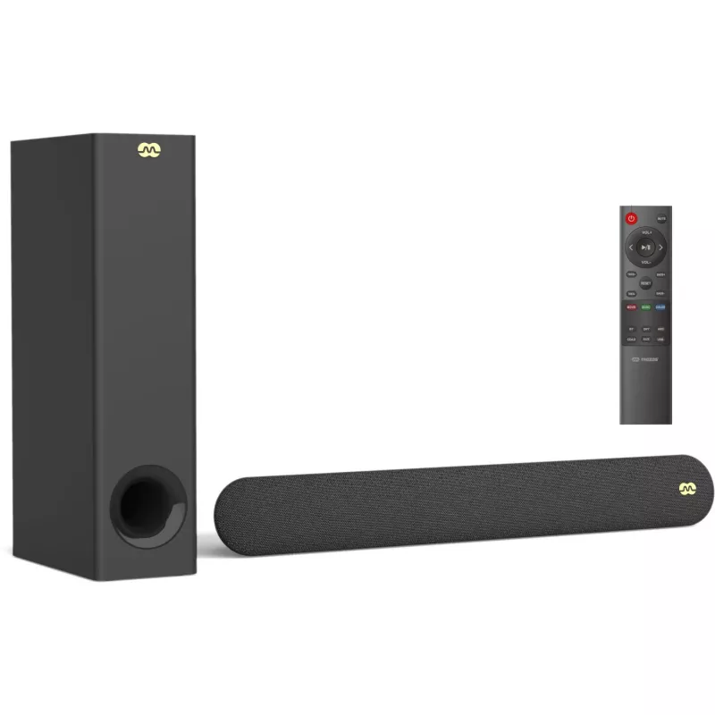 Soundbar MOZOS CINEMA 2.1 80W/160W sistema home theater Bluetooth