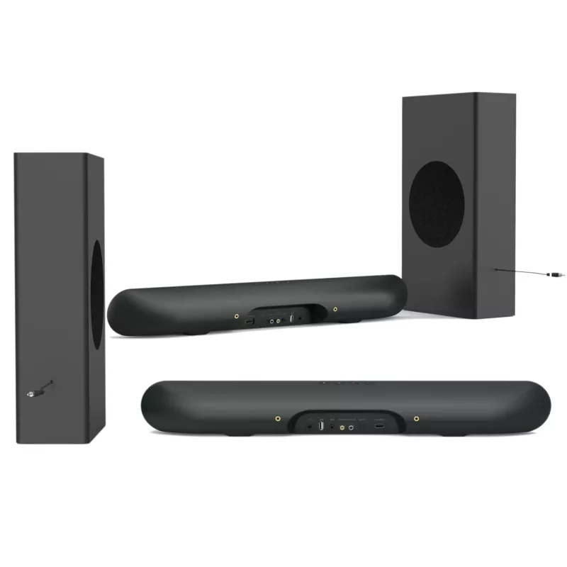 Soundbar MOZOS CINEMA 2.1 80W/160W sistema home theater Bluetooth