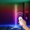 Candeeiro de chão de canto LED MOZOS LC-RGB branco