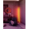 Candeeiro de chão de canto LED MOZOS LC-RGB branco