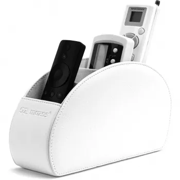 Organizador de comandos em pele MOZOS RCH-1 branco