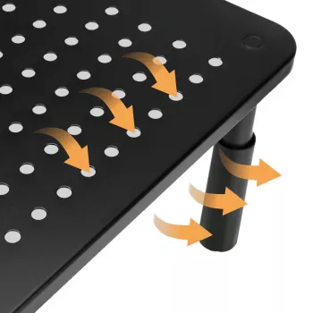 Secretária com gaveta para monitor e portátil MOZOS SPM1