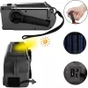 Rádio AM/FM solar com dínamo MOZOS ER-01 5000 mAh