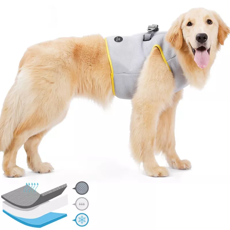 Colete de arrefecimento para cães MOZOS PV-COOL tamanho L