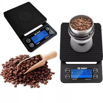Balança de café eletrónica MOZOS CAFFE com cronómetro