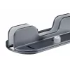 Suporte universal para portátil e tablet MOZOS H1, altura e inclinação ajustáveis, dobrável, liga de alumínio, prateado, incl. bolsa de transporte