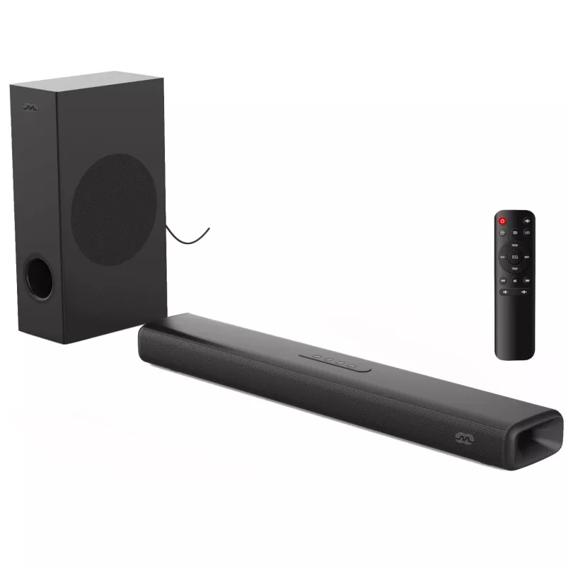MOZOS THEATER 2.1 soundbar 100W/160W Bluetooth 5.0 sistema de cinema em casa
