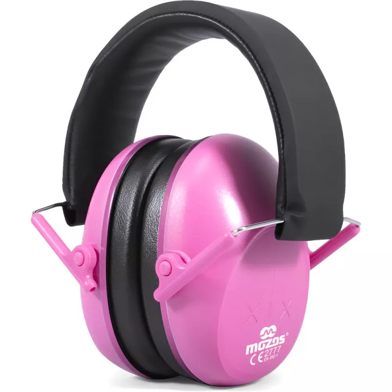 MOZOS KM-5 auscultadores de proteção auditiva para criança rosa