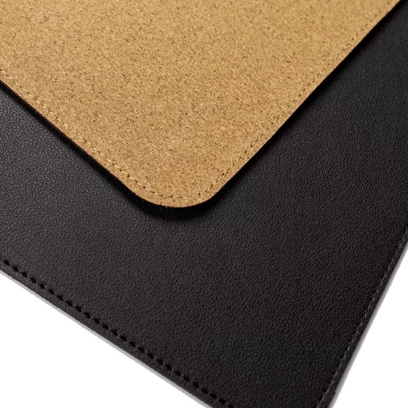 MOZOS LDP1260 tapete de secretária em pele premium 1200x600 mm preto