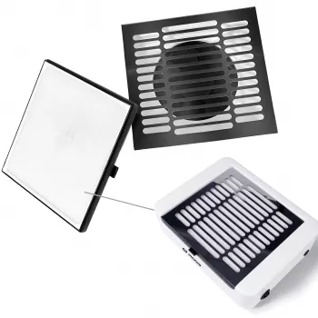MOZOS LG608 aspirador de pó de unhas 40W branco