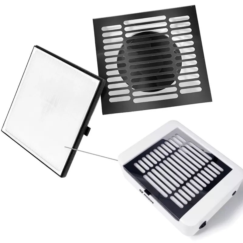 MOZOS LG608 aspirador de pó de unhas 40W branco