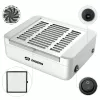 MOZOS LG608 aspirador de pó de unhas 40W branco