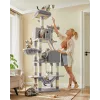 MOZOS Kitty Tree arranhador grande para gatos, altura 206 cm