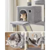 MOZOS Kitty Tree arranhador grande para gatos, altura 206 cm