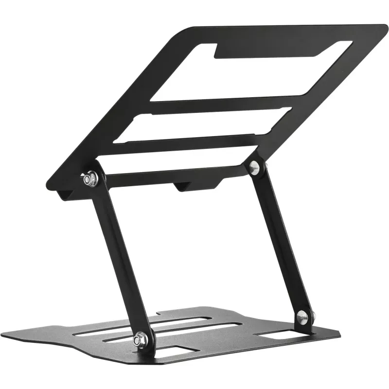 MOZOS N2-BK suporte ergonómico para portátil - preto, altura ajustável, dobrável, alumínio