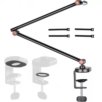 MOZOS SB44 suporte de secretária para microfone preto