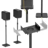 MOZOS MSS6-SET Suportes para Monitores de Estúdio Par Preto