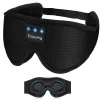 MOZOS LC001-V2 Máscara de Dormir Bluetooth com Altifalantes Estéreo, Preta