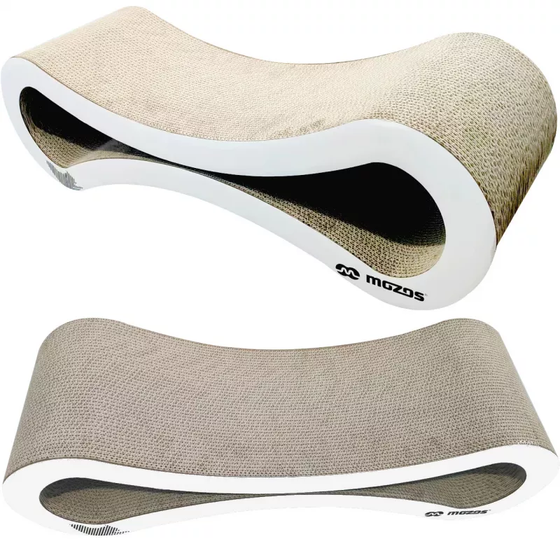MOZOS KITTY-SPIKE Arranhador e Cama para Gatos, Cartão, Grande, 86 cm XXL