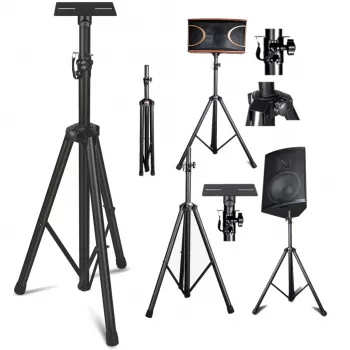 MOZOS SPK2-STAND Suportes para Altifalantes de Coluna 100 kg Preto Par