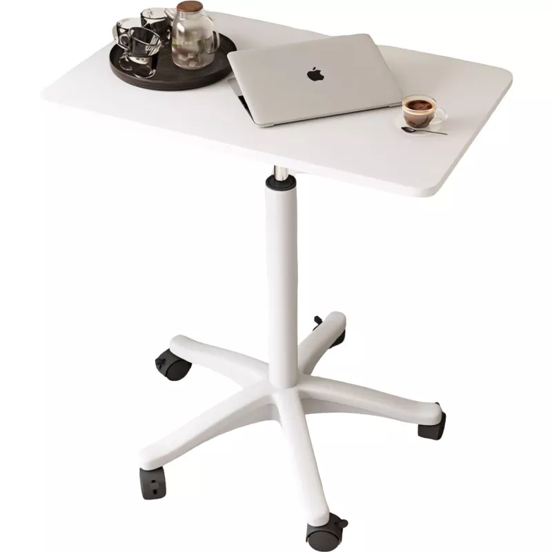 MOZOS SPM4-WH Mesa Móvel para Portátil com Altura Ajustável, Branca