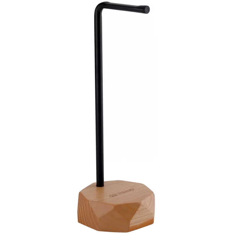 MOZOS HS-PRO-LIGHT Suporte para Auscultadores em Madeira, Freixo e Ferro, 35 cm, Castanho Claro
