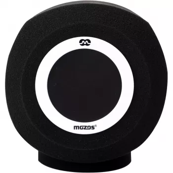MOZOS PS-4 Filtro Pop Esférico em Espuma Protetor contra Vento Preto