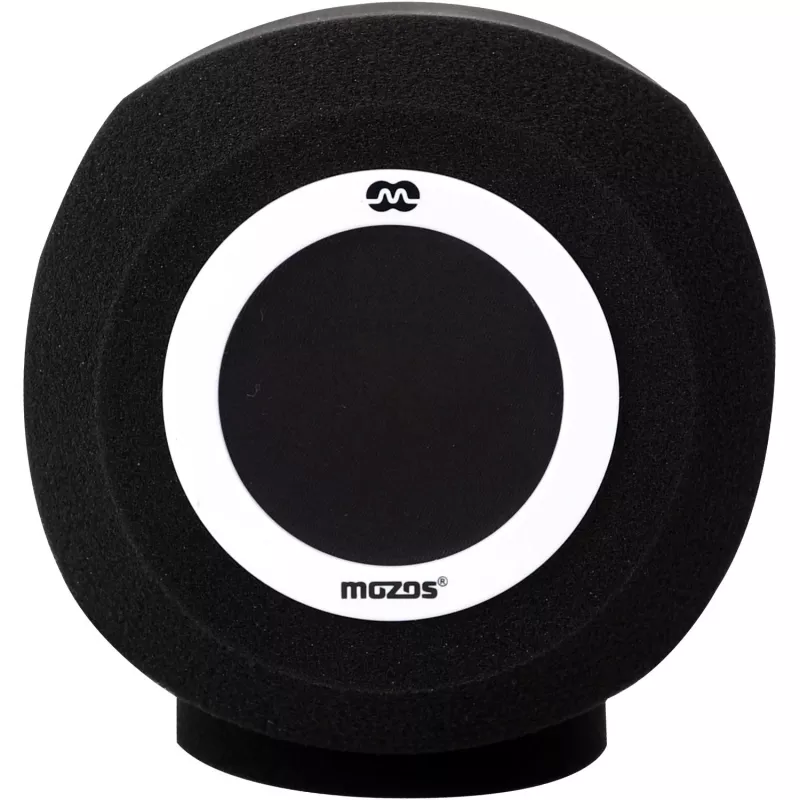 MOZOS PS-4 Filtro Pop Esférico em Espuma Protetor contra Vento Preto