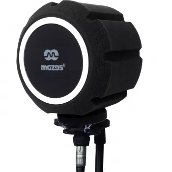 MOZOS PS-5 Filtro Pop Esférico em Espuma para Microfone - Preto