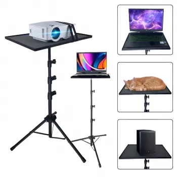 MOZOS PL2 Tripé Universal para Projetor, Portátil, Tablet, Preto, 70-120 cm, 10 kg
