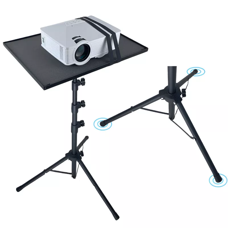 MOZOS PL2 Tripé Universal para Projetor, Portátil, Tablet, Preto, 70-120 cm, 10 kg