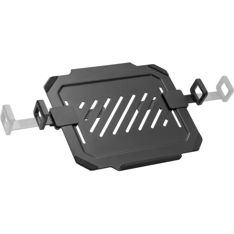 MOZOS LP-BASIC Bandeja para Portátil para Braços de Monitor, Preta, Aço, VESA 75x75/100x100 mm, 10