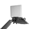 MOZOS LP-BASIC Bandeja para Portátil para Braços de Monitor, Preta, Aço, VESA 75x75/100x100 mm, 10