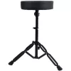 MOZOS PB02 Banco de Bateria Dobrável, Preto, Assento 280 mm, Altura 450-550 mm