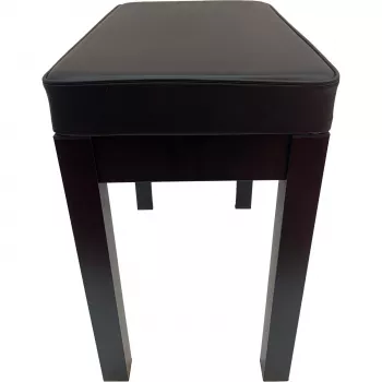 MOZOS PB03 Banco de Piano – Altura Ajustável, Pele Sintética, Preto