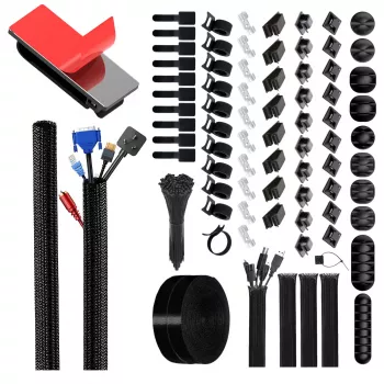 MOZOS CM-SET Conjunto de acessórios para organização de cabos