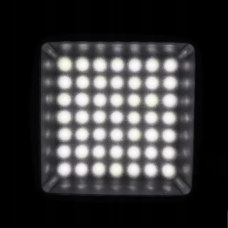 ULANZI W49 luz LED 49 para câmara com calha